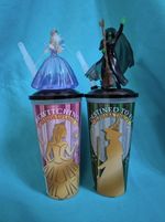 Wicked For Good re-usable cups and Character Topper Cinema Exclusive