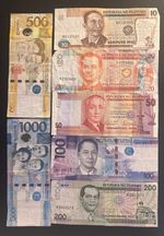 Set Of 7 Banknotes Philippine 🇵🇭