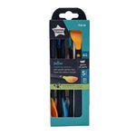 Tommee Tippee Softee Weaning Baby Spoons  5 Pack Non-Slip Handles 4m+