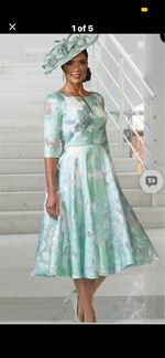 MOB dress, dress cover & matching hat