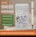 5.5" Magnetic LCD Writing Tablet Reusable Erase Memo Board Fridge Note Pad Kids