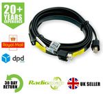 MOTOROLA RKN4077 3M REMOTE EXTENSION CABLE FOR GM340 GM360 GM380 MOBILE RADIO