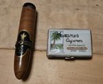 Limoges Cigar and Cuba Cigar Trinket Boxes