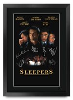 Sleepers A3 Framed Movie Poster for Robert De Niro Dustin Hoffman Brad Pitt Fans