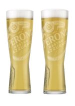 4 X Peroni Signature Pint Glasses Brand New 