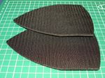 2 x Replacement hook pads for detail sanders, 3mm foam backing, self adhesive