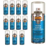 Hycote XDPB908 Clear Spray Lacquer 1.8 Litres 150mL x12 Aerosol Perfect Finish