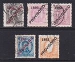 PORTUGAL 1893 Provisorio Overprints selection Used (CV £500+)