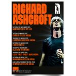 Richard Ashcroft Live Music Show 2026 UK Dates Gig Poster Tour A5 A4 A3 A2 A1