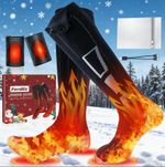 Rechargeable Heated Socks: 2025 Upgraded, 9000mAh, 360° Full Heating (Men/Women)