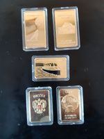 5 × Commemorative  Ingots .