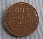 USA Coin 1 Cent 1941D 'Lincoln Wheat Ears'