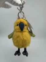 Jellycat Budgeby Parrot Bag Charm Keychain Plush NWT 2026
