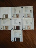 Vintage Apple Macintosh Classic M1420 7x Software Floppy Disks - Untested