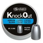 JSB Knockout Slugs .177  13.43gr 4.52 Tins of 400 Fast UK Dispatch