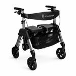 Bariatric EZ Fold N Go Rollator - HEAVY DUTY up to 35 stone
