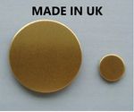 BLANK DISCS Quality pure BRASS  1.5mm thick choose size/amount genuine UK MADE+