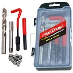 Neilsen 15pc M14 x 1.5 Thread Repair Kit Helicoil Insert Garage Tool CT3511