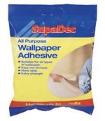 SupaDec All Purpose Wallpaper Adhesive Paste Extra Strength Hangs 3 Rolls New UK