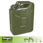 Siegen by Sealey Jerry Can 20L - Green