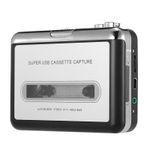 EZCAP USB Cassette Capture Tape-to-MP3 Converter HiFi Audio Music Player T2L1