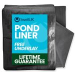 Swell Pond Liner DEAL LIFETIME GUARANTEE + FREE UNDERLAY & DELIVERY! Garden Fish