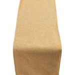Classic Herringbone Tweed Table Runner in Ochre Yellow. Available in 3 Sizes