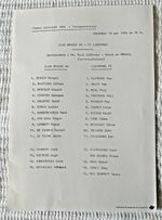 Press Sheet 1976 UEFA Cup Final Brugge v Liverpool 2nd leg official reprint