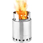 Solo Stove Titan | Portable Camping Hiking, Backpacking and Survival Stove, No l