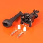 Genuine AMP/TYCO 2 Way Pin Junior Power Timer + Terminals Boot and Cable Seals