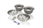 16" Dual Wheel Trims Covers Sleeves x4 To Fit Mercedes Sprinter 2012+ Stainless