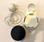 Google Home Mini black with plug mount