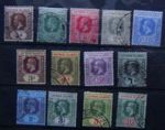 Cayman Islands 1912 - 1920 set to 10s Used