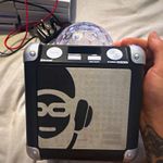 iDance BC5-C Portable Bluetooth Karaoke System with Light Show, AC/DC Adaptor