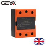 GEYA Single Phase Solid State Relay Module SSR-40DA 3-32VDC Input to 24-480VAC