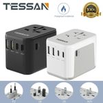 All-IN-1 Worldwide Travel Plug Adaptor with 4-5 USB Ports for EU UK USA AU CN
