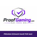 ProofGaming.com  AI TRUST Gaming DOMAIN NAME FOR SALE. eSports. Gaming VALUE $3K