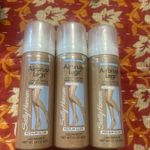 3x Sally Hansen Airbrush Legs Leg Makeup Water Resistant Medium Glow