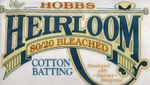 Hobbs Heirloom Bleached Cotton Blend Wadding King Size 120" x 120"