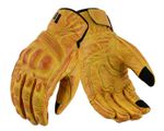 Leather Motorbike Gloves Hard Knuckle Touchscreen Biker Motorcycle dual protect