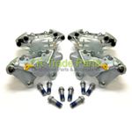FITS DISCOVERY 1 300TDi FRONT & REAR BRAKE CALIPER SET & BOLTS (1994-1998)