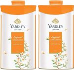 2 x 100gm Yardley London Perfumed Talcum Powder Sandalwood