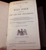 "The Ruby Reference Bible." Printed in 1877