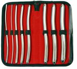 New Urethral Hegar Sounds Surgical Gyne Urethra Instruments 8 Pcs Set /FREE CASE