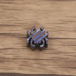 EDC Titanium TC4 Spider Shaped Knife Key Parachute Cord DIY Bead Pendant Lanyard