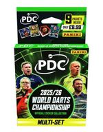 PANINI PDC 2025/26 WORLD DARTS CHAMPIONSHIP STICKER MULTI SET (9 x packs)