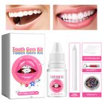 Tooth Gem For Teeth Tooth Jewelry Kit DIY Fashionable Tooth With Glues And Ligh.