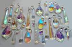 25 Aurora Borealis Chandelier Droplets Crystals Wedding Christmas Sun Catchers