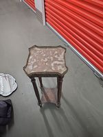 French Side Table. 19TH-CENTURY Gueridon Or Pedestal Table Feat. Louis XV Style