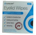 Lumecare Cleansing Daily Eyelid Wipes Hygiene Cooling & Soothing Choose Wipes